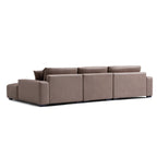 Canapé sectionnel en châtaignier