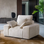 Le fauteuil beige Impératrice