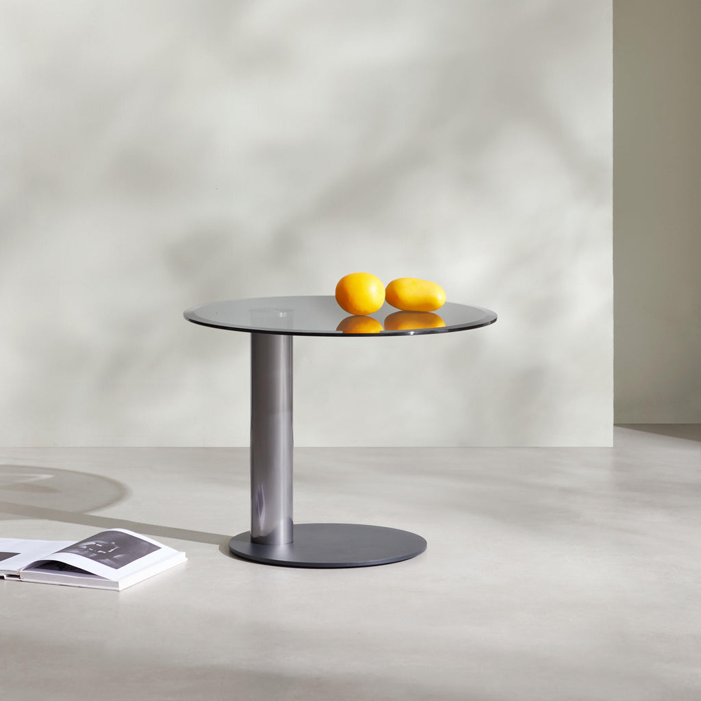 Table d'appoint en verre Flux