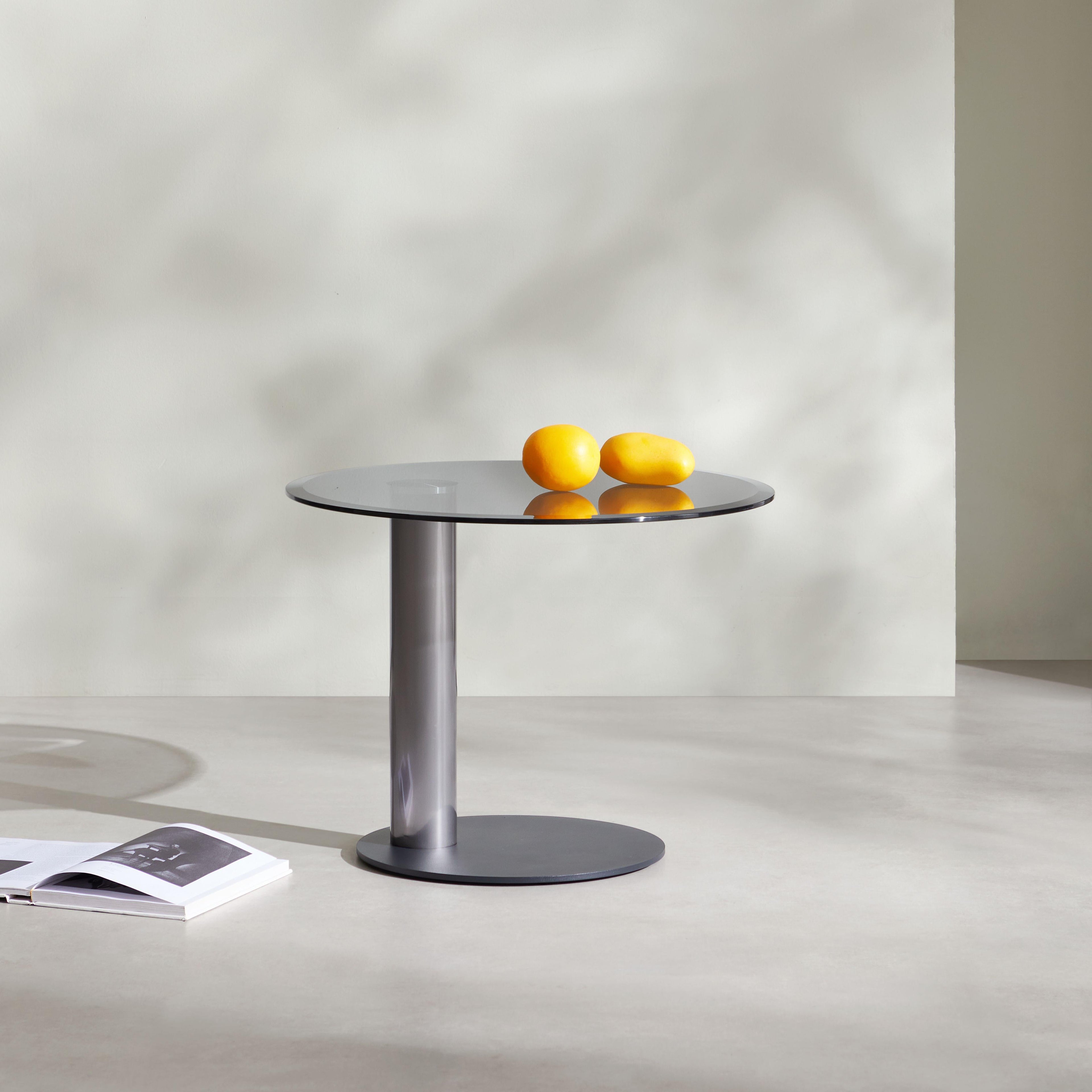 Table d'appoint en verre Flux