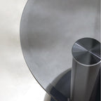 Table d'appoint en verre Flux