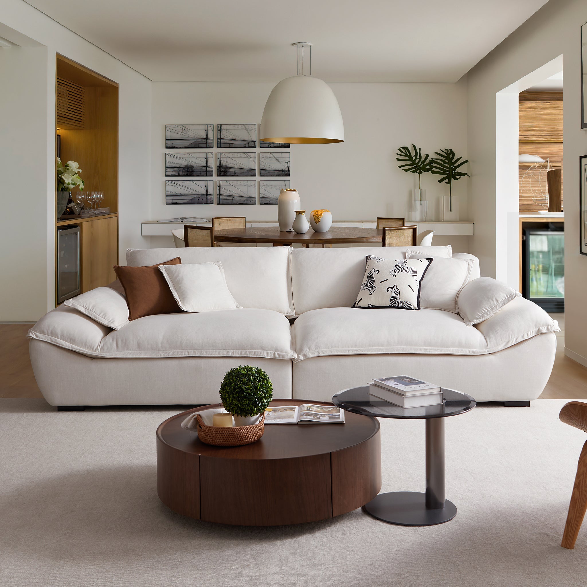 Canapé en tissu Casper Sailboat