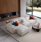 Canapé sectionnel double face Freedom Modular blanc