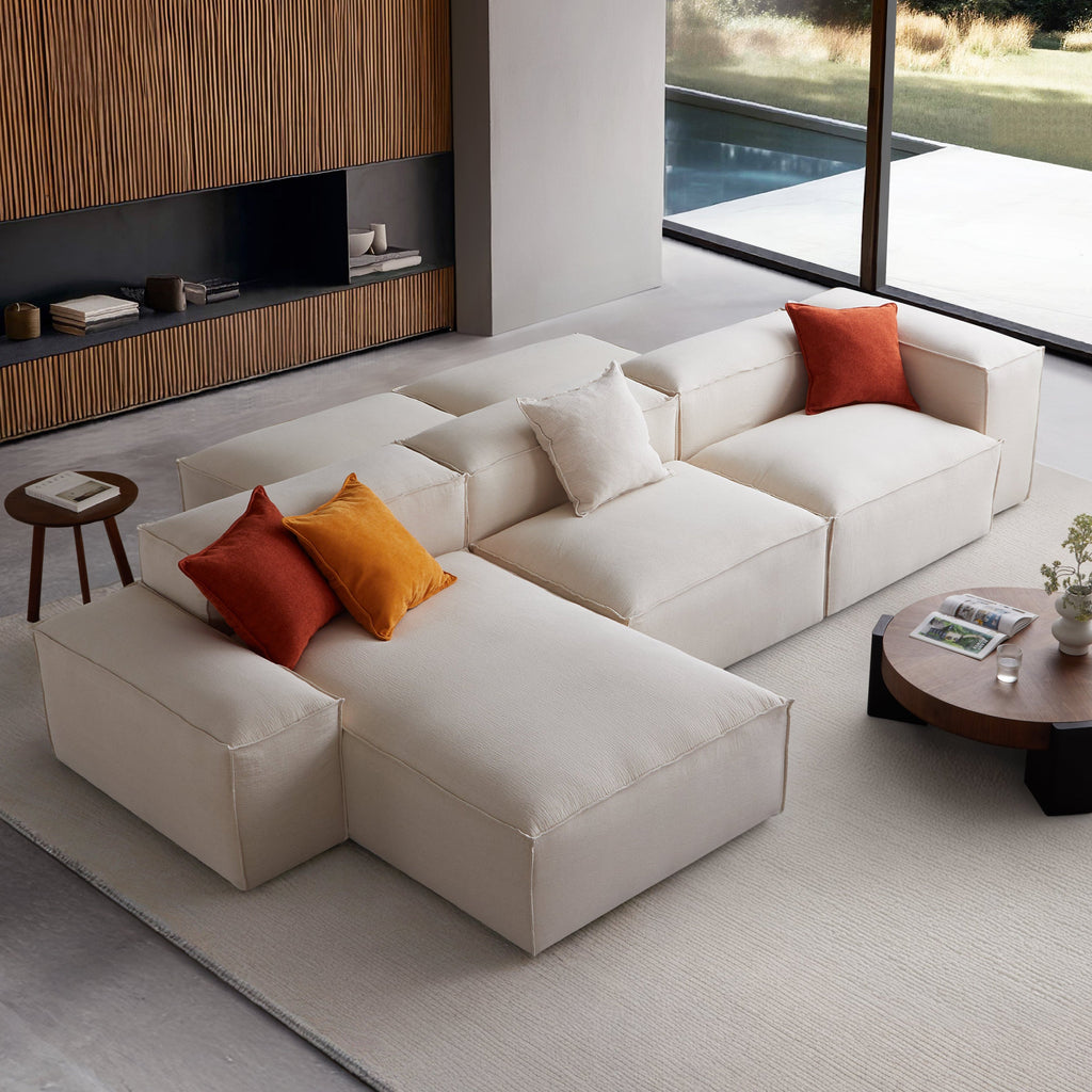 Canapé sectionnel double face Freedom Modular Gris