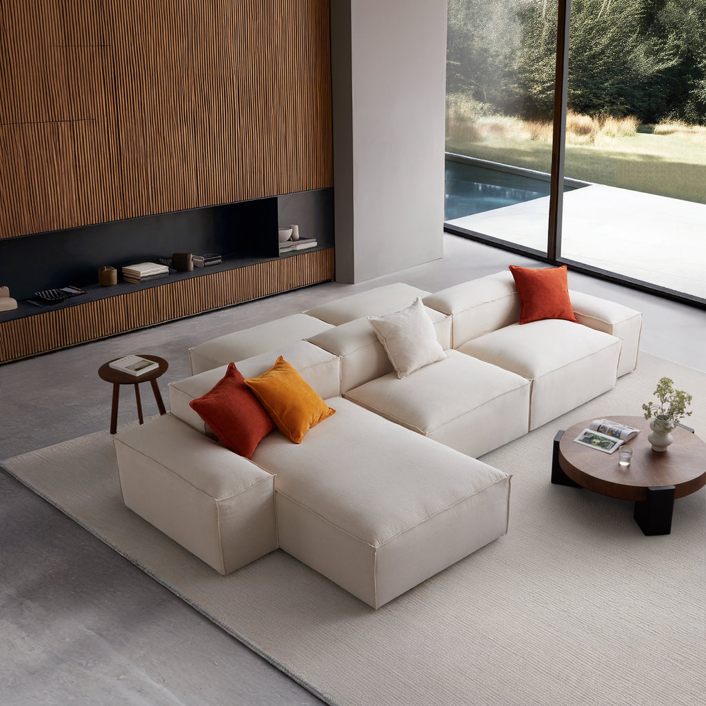 Canapé sectionnel double face Freedom Modular Gris