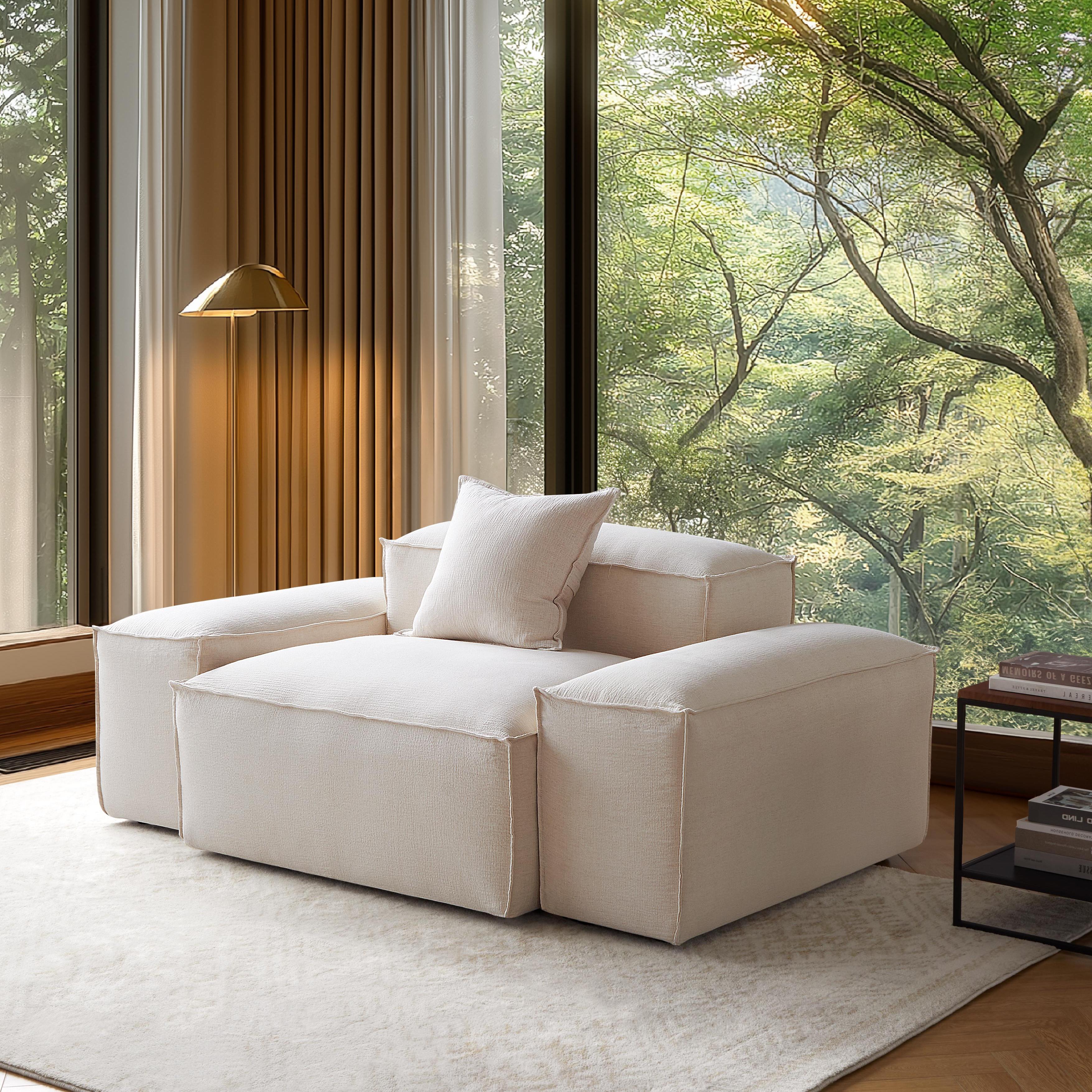 Fauteuil d'appoint modulaire Freedom kaki