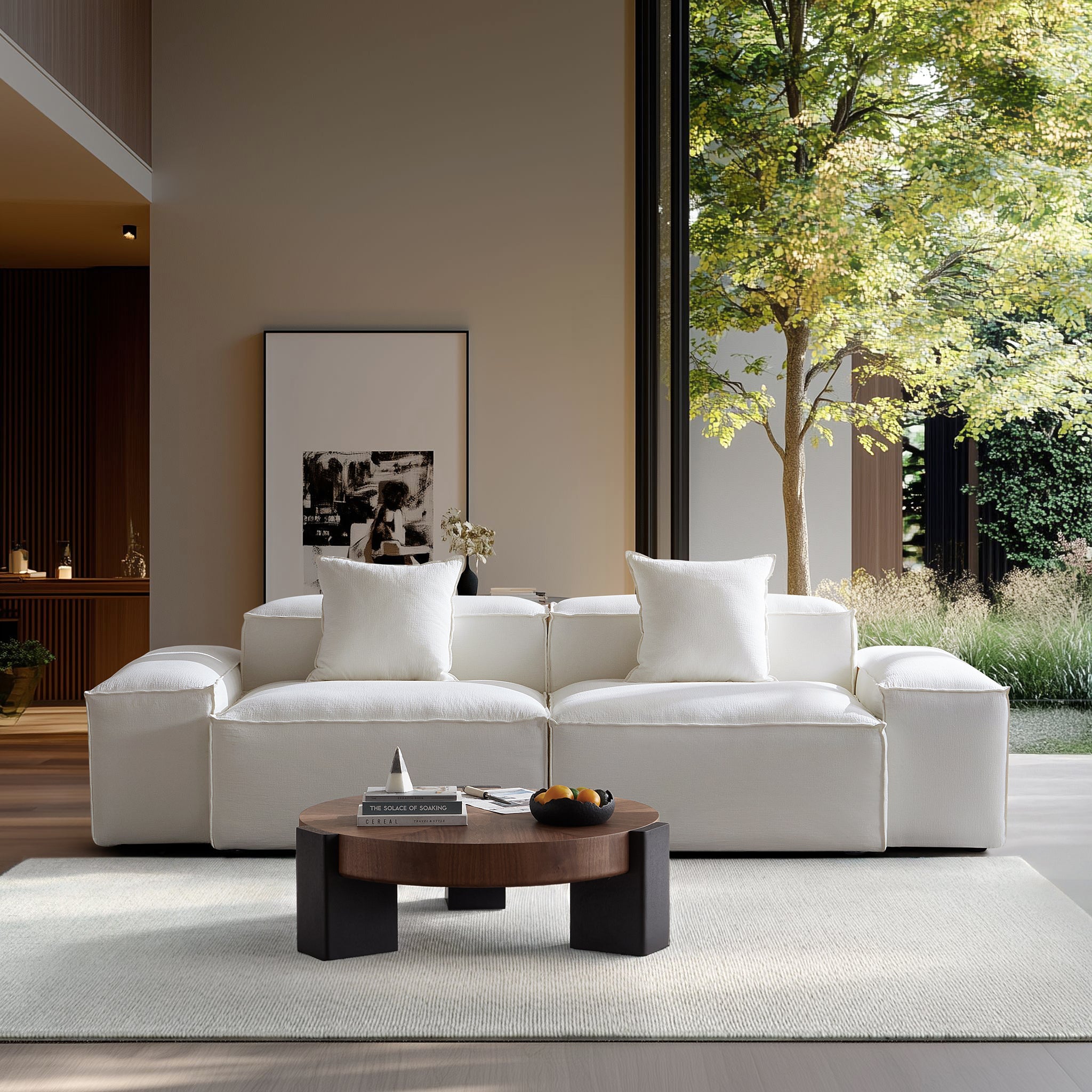 Canapé modulable Freedom blanc