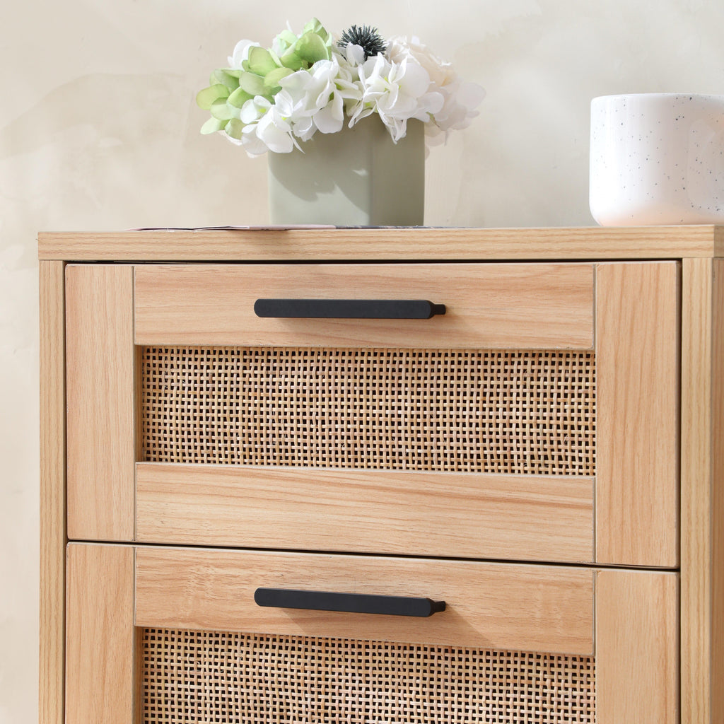 Table de chevet en bois de saule