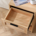 Table de chevet en bois de saule