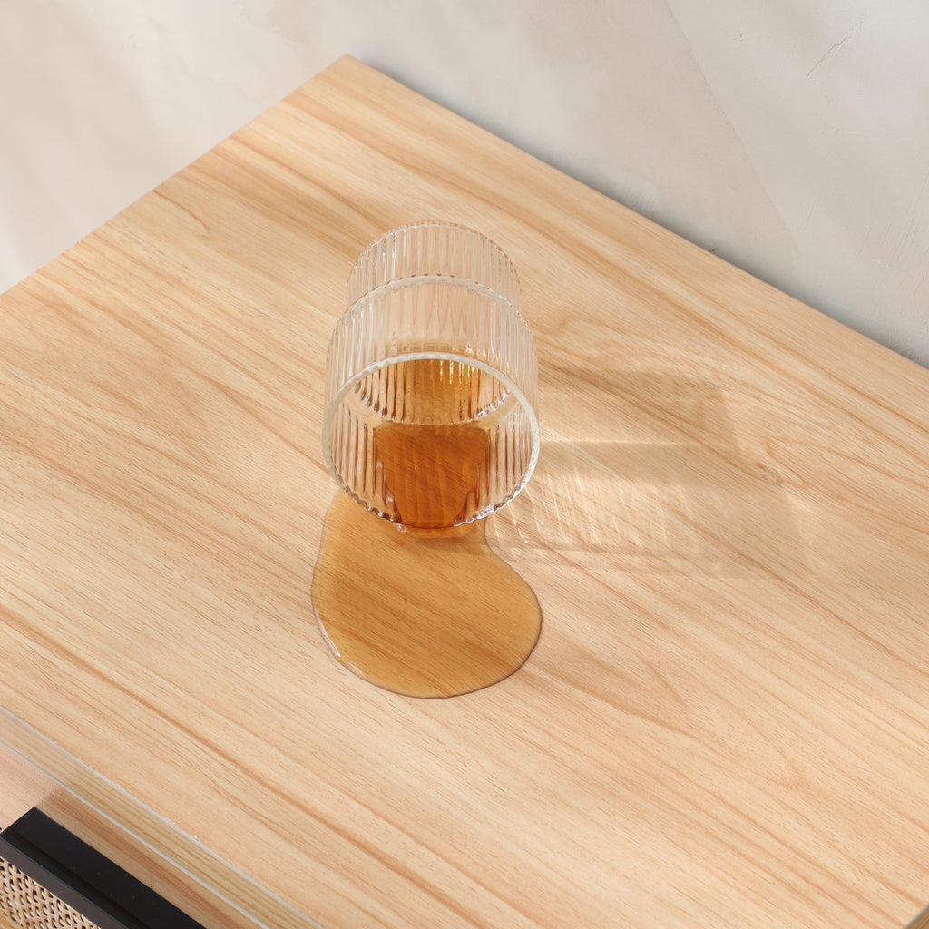 Table de chevet en bois de saule