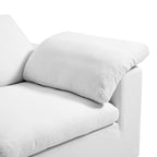 Canapé sectionnel et pouf en L Tender Wabi-Sabi gris