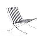 Fauteuil de salon en cuir Barcelona