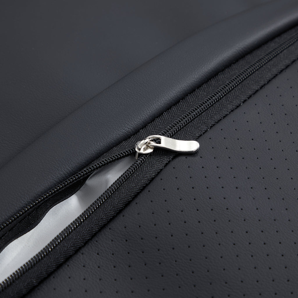 Canapé Blazer en cuir noir