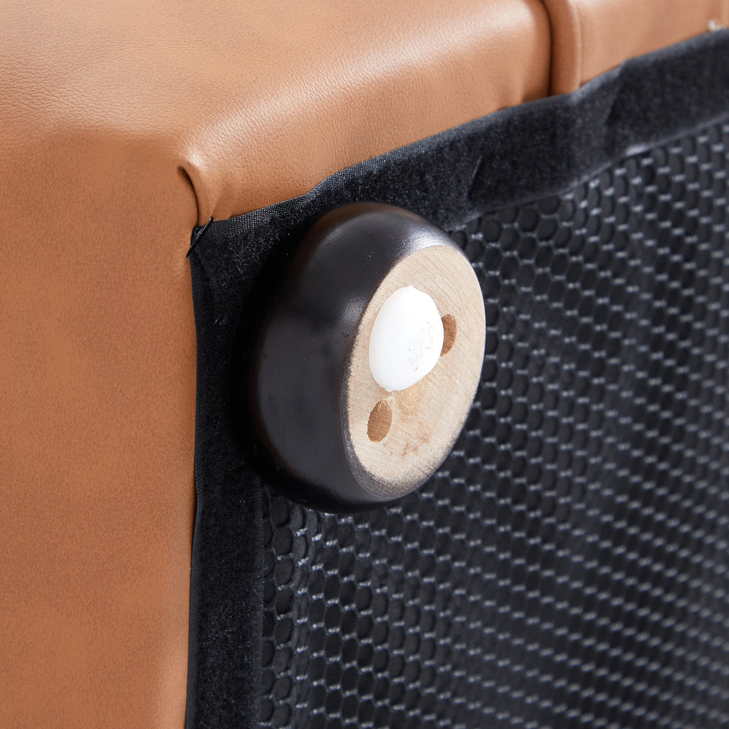 Canapé minimaliste marron Milano Moda