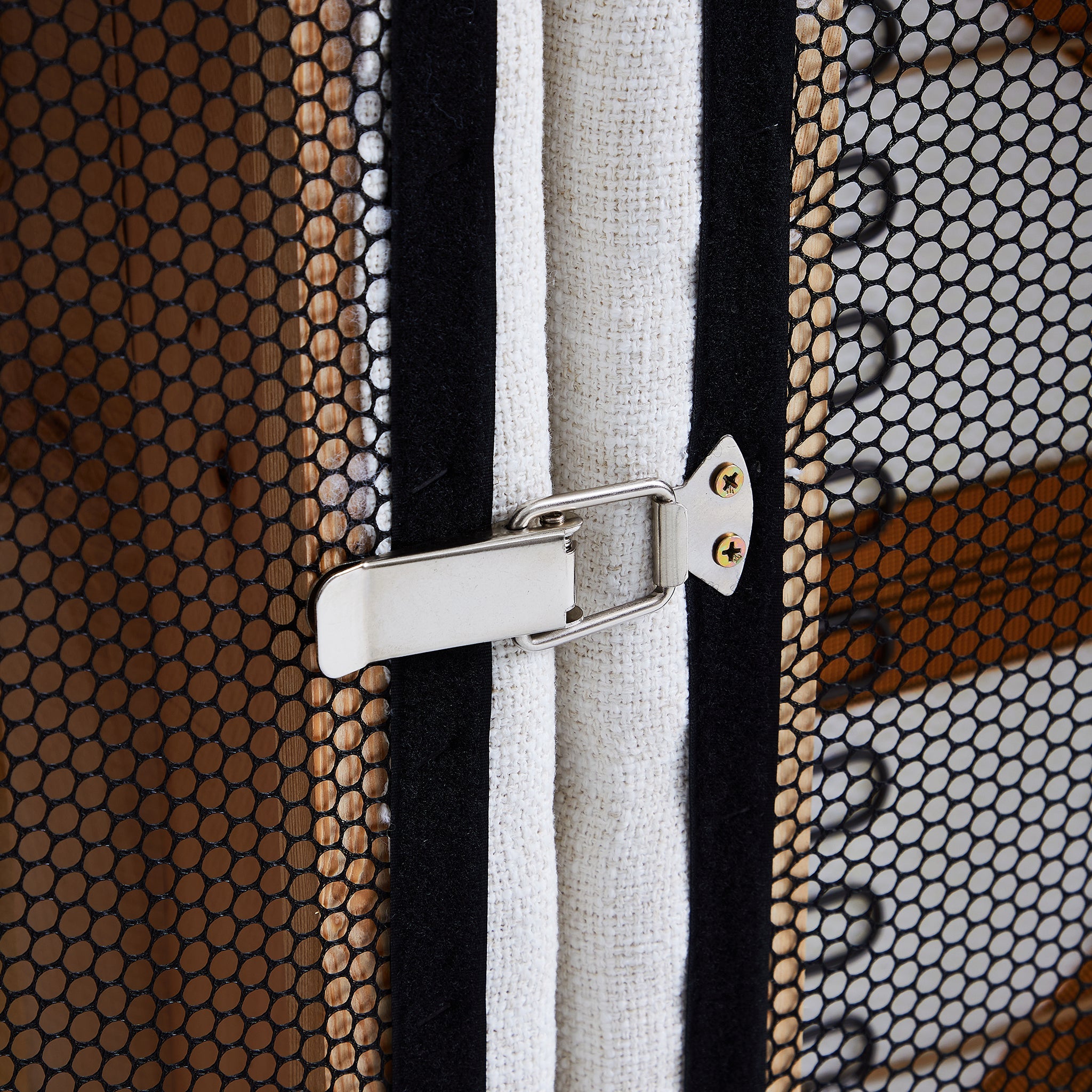 Canapé en tissu Serrat Beige Performance