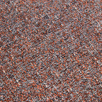 Causeuse Chas Tangerine en polyester et lin