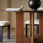 Table à manger ronde Liesl