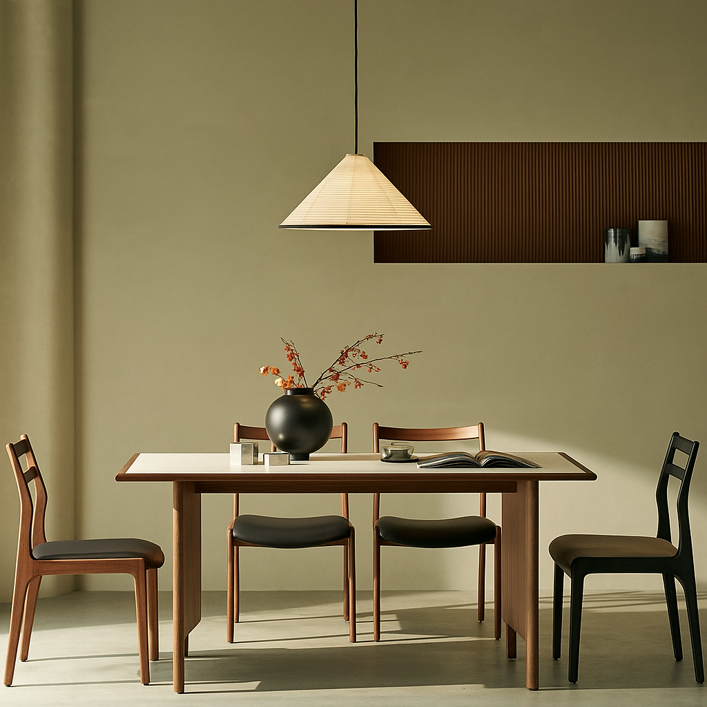 Table à manger rectangulaire Draper