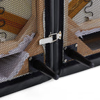 Canapé en cuir marron vanille