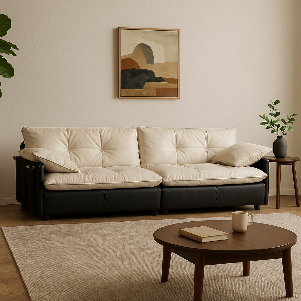 Canapé en cuir Murray