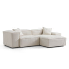 Canapé sectionnel modulaire beige Freedom