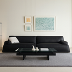 Canapé minimaliste en cuir pleine fleur Deacon