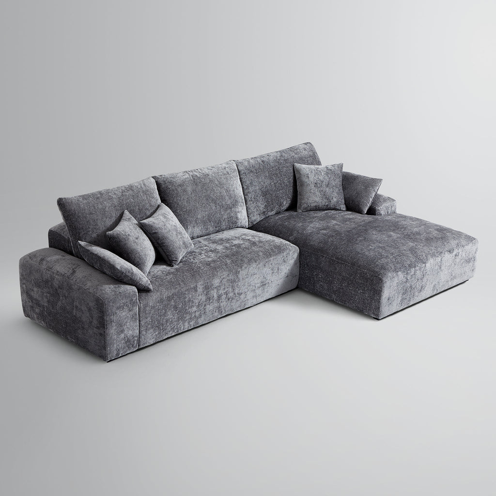 Le canapé d'angle beige Empress