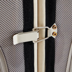 Canapé capitonné jaune beurre