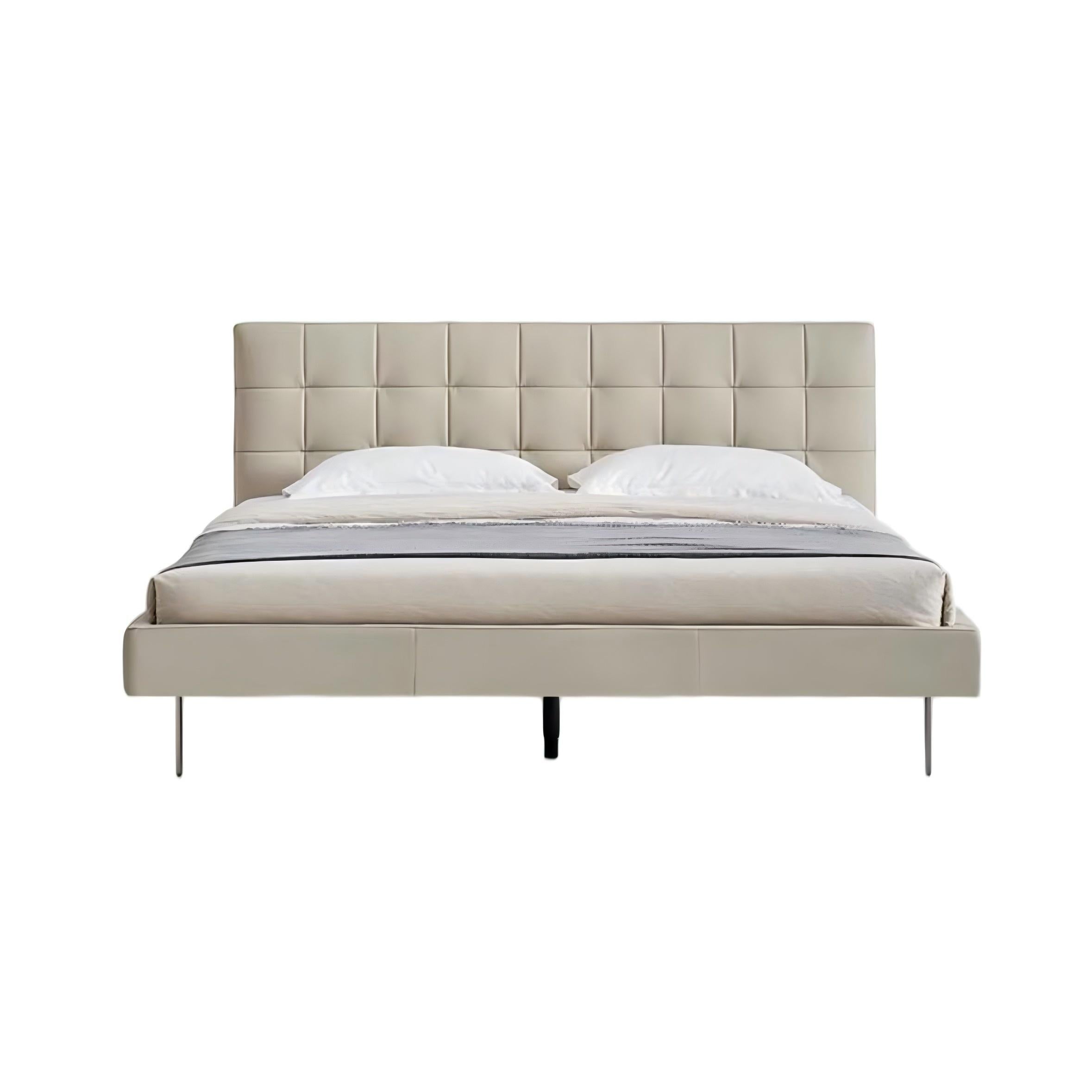 Lit en cuir Mocha Slice