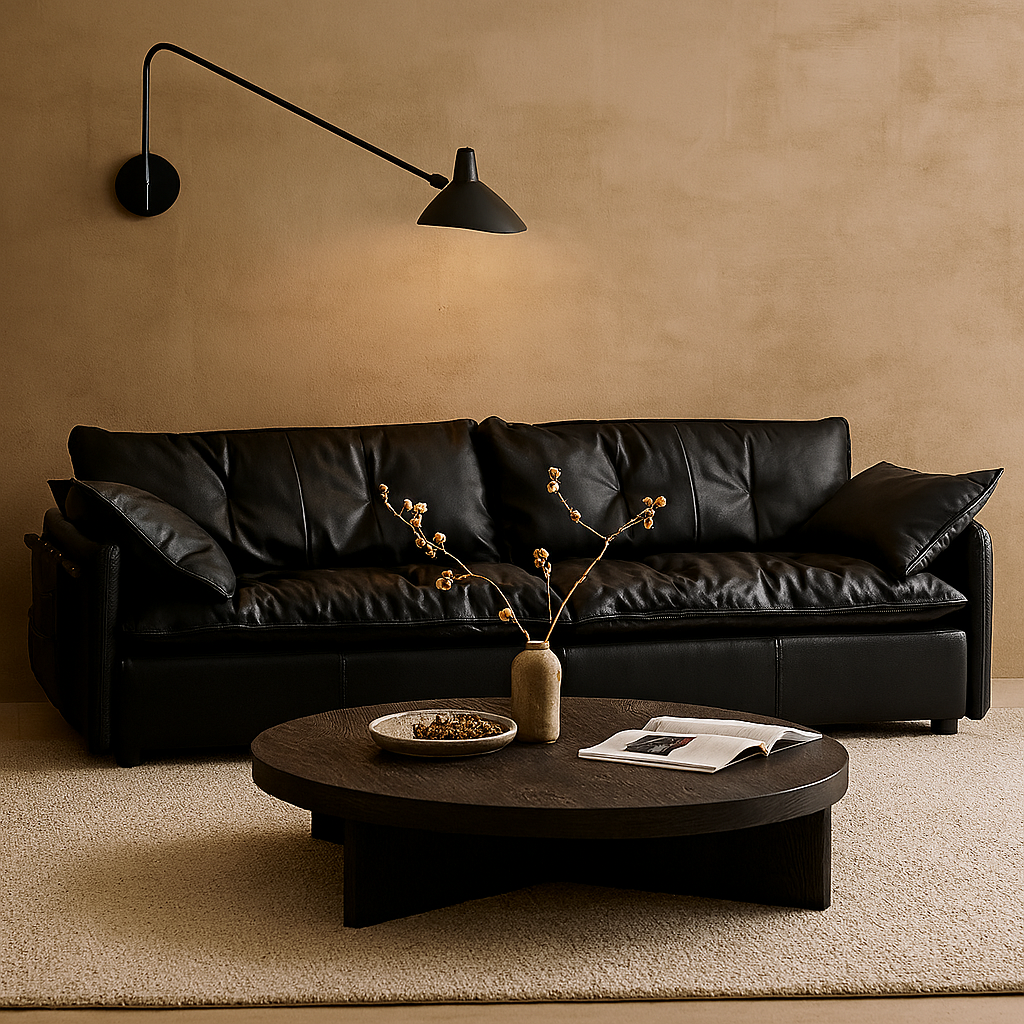 Canapé en cuir Murray