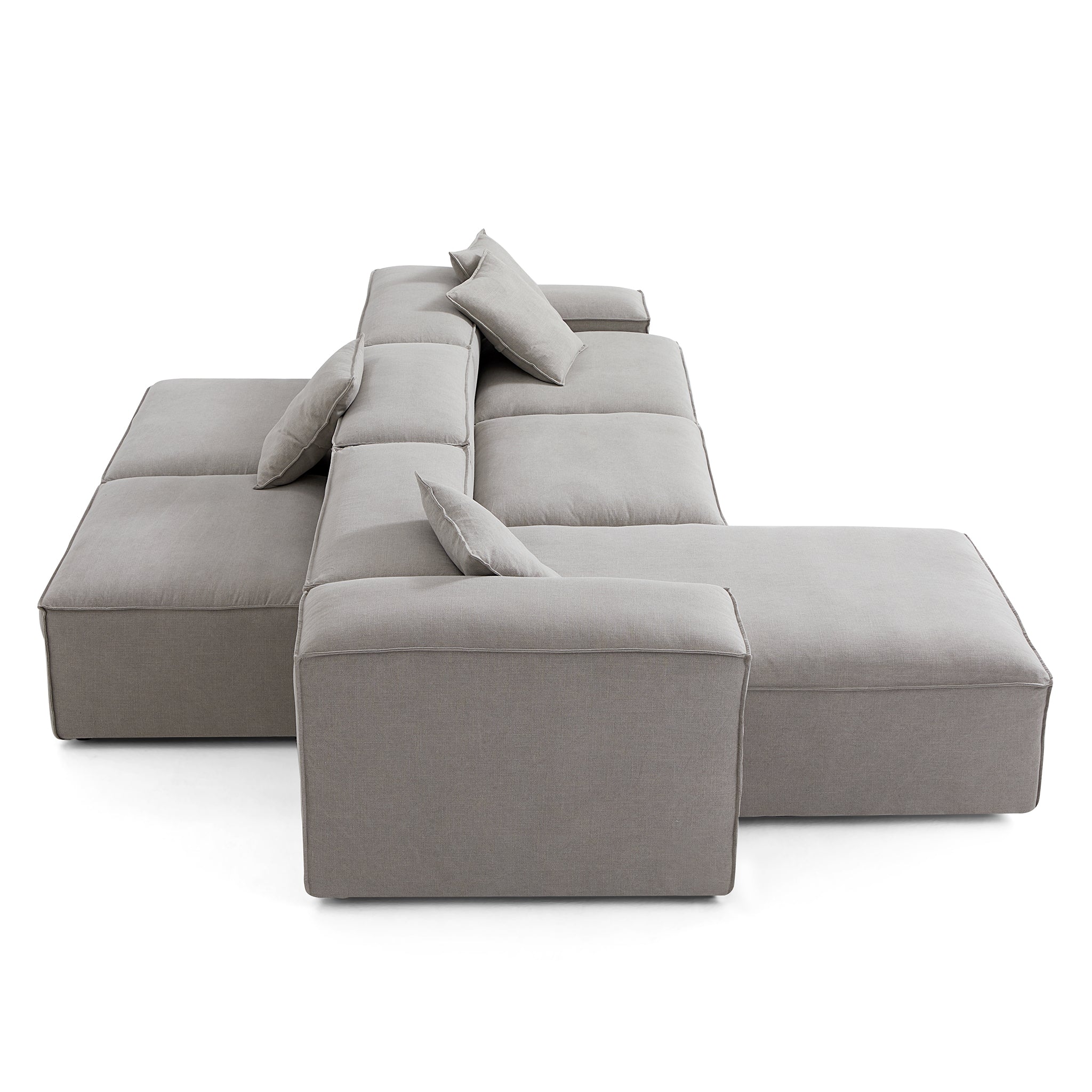 Canapé sectionnel double face Freedom Modular New Gray