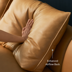 Canapé en cuir vintage Amber