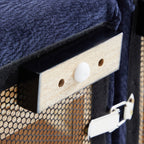 Le canapé d'angle en U vert impératrice