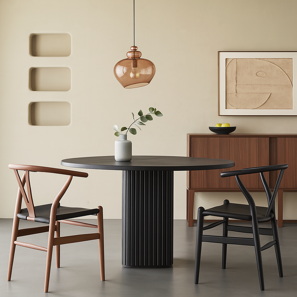 Table à manger ronde Chelsea