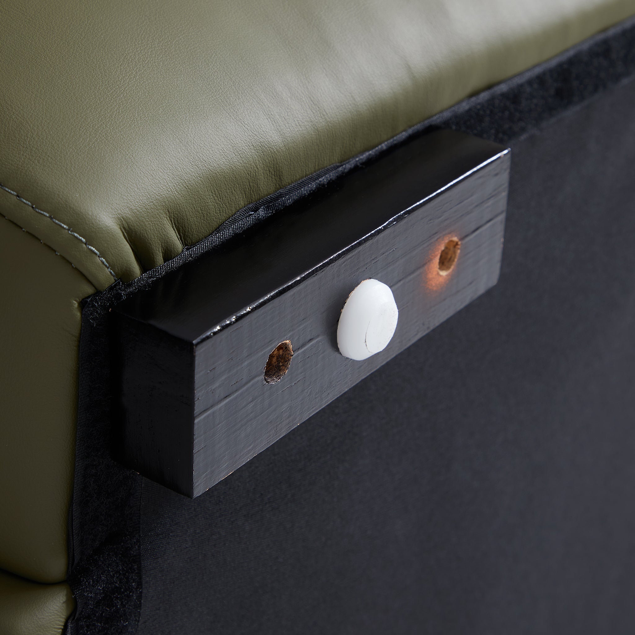 Canapé en cuir moderne Brenley