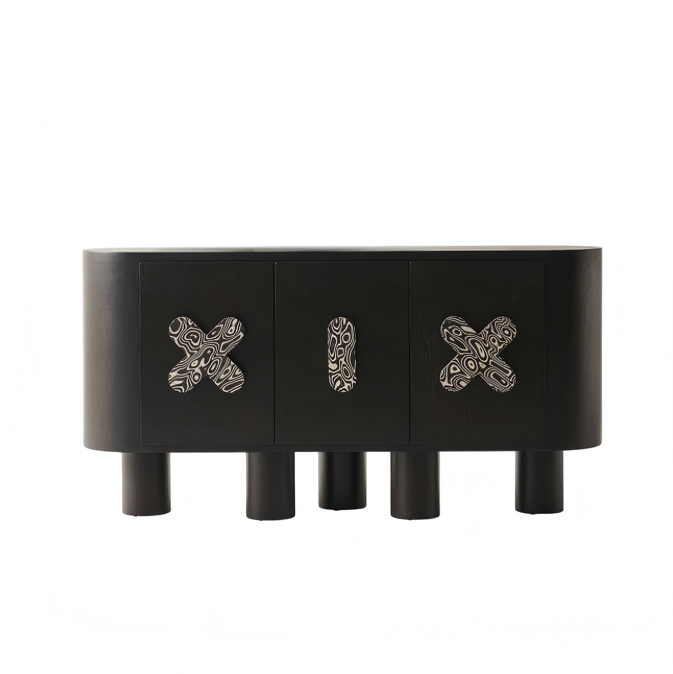 Buffet noir Cross &amp; Line