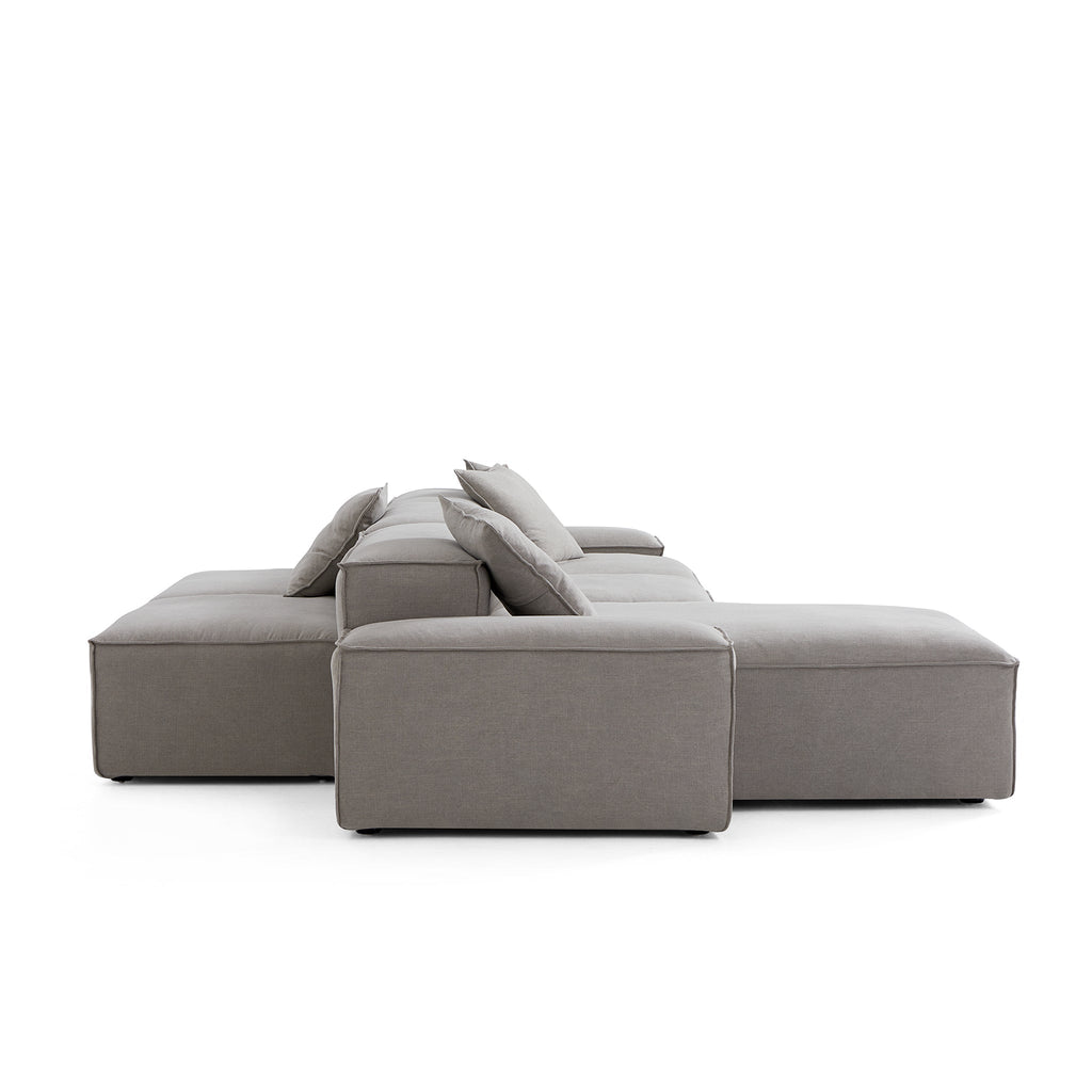Canapé sectionnel double face Freedom Modular New Gray