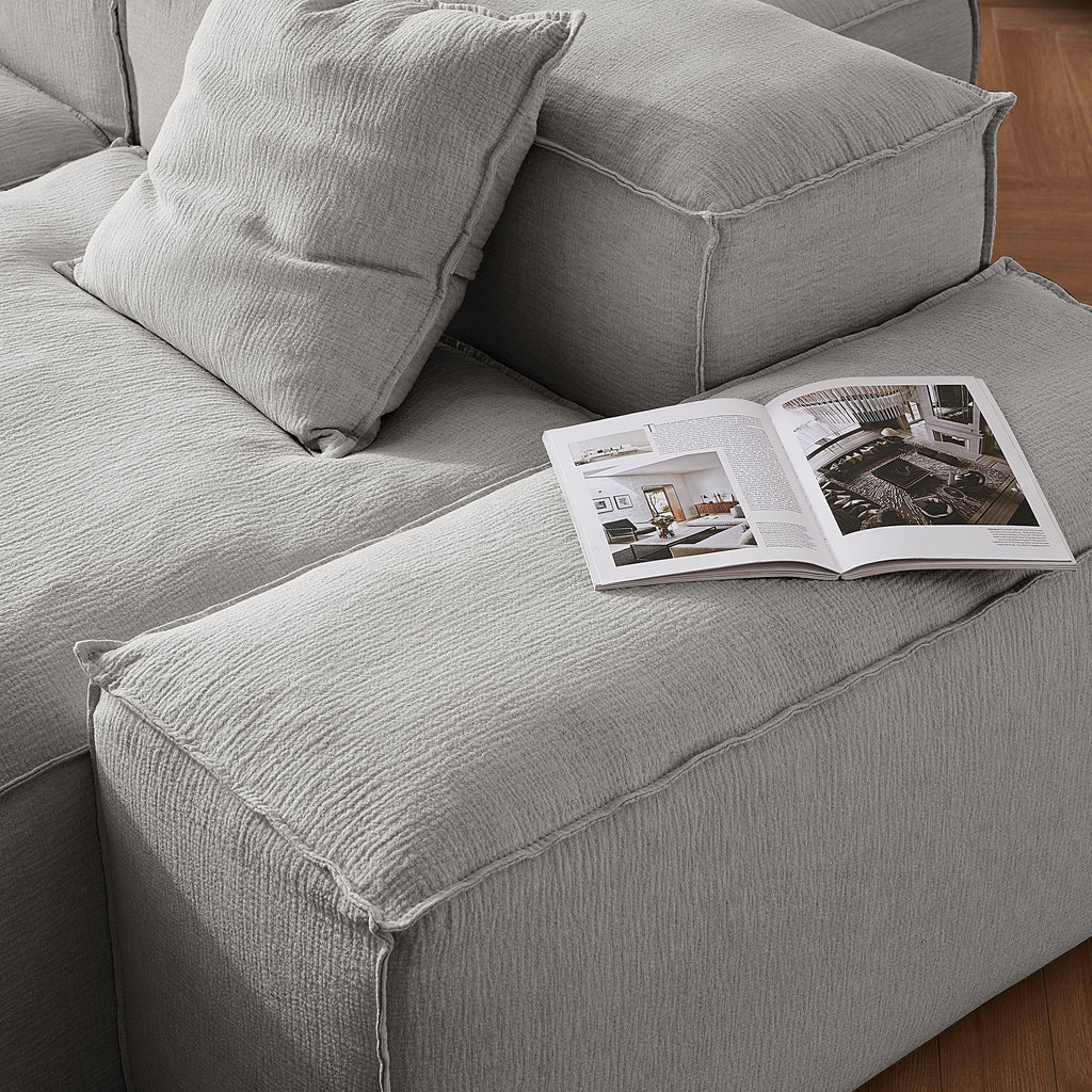 Canapé sectionnel double face Freedom Modular blanc