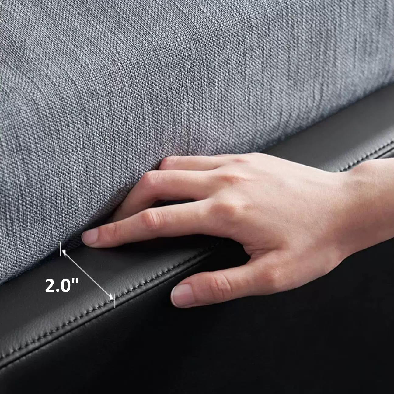 Lit en cuir Sugar Cube