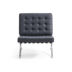 Fauteuil de salon en cuir Barcelona