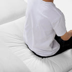 Canapé d'angle en L blanc Tender Wabi-Sabi