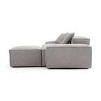 Canapé modulaire Freedom gris neuf avec pouf