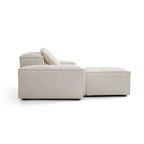 Canapé modulaire Freedom gris neuf avec pouf