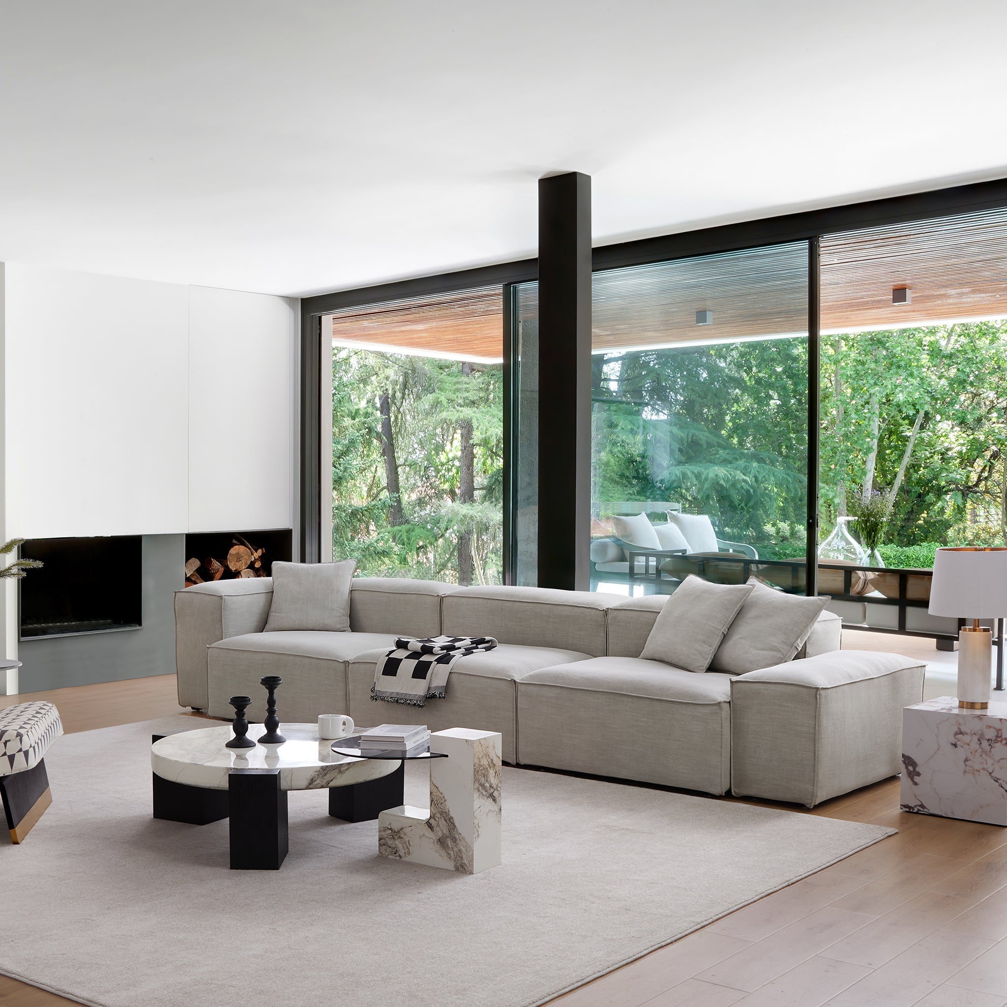 Canapé modulaire Freedom New Gray