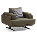 Ensemble de canapés Olivia en cuir véritable pleine fleur