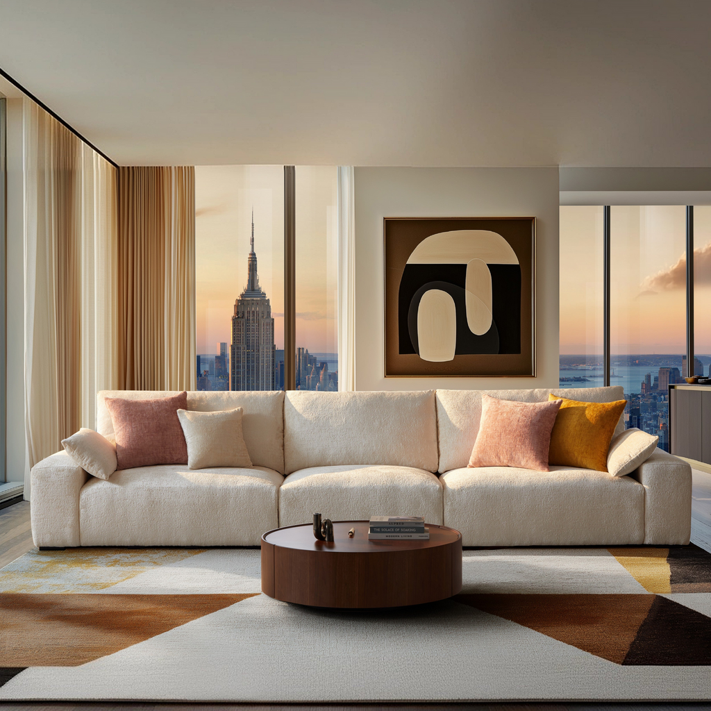 Le canapé gris Empress