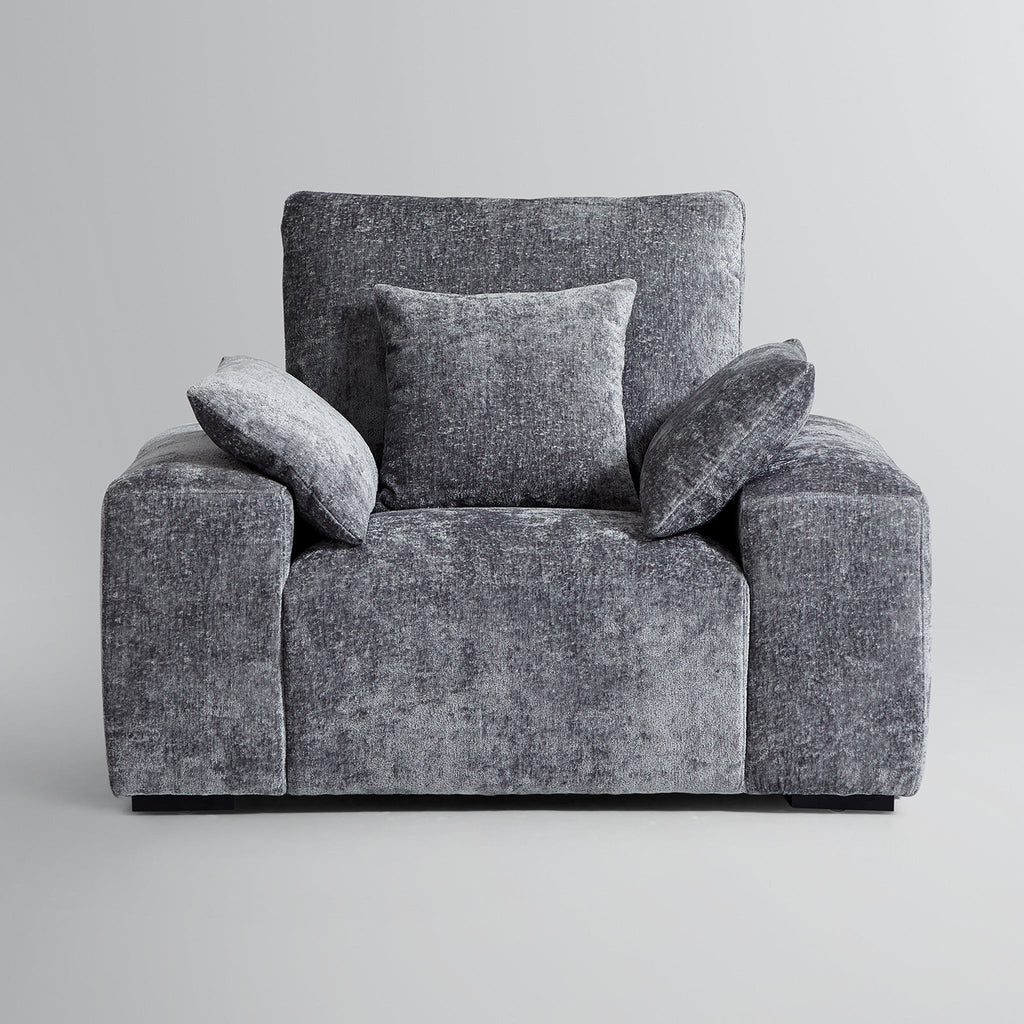 Le fauteuil gris Impératrice