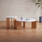 Table basse en terrazzo