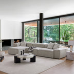 Canapé sectionnel modulaire beige Freedom