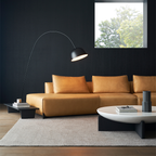 Canapé d'angle en cuir vintage Amber